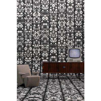 NLXL Studio Job Withered Flowers Wallpaper - Black & White - ROLL