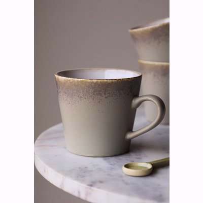 70s Ceramic Bark Cappuccino Mug - Single