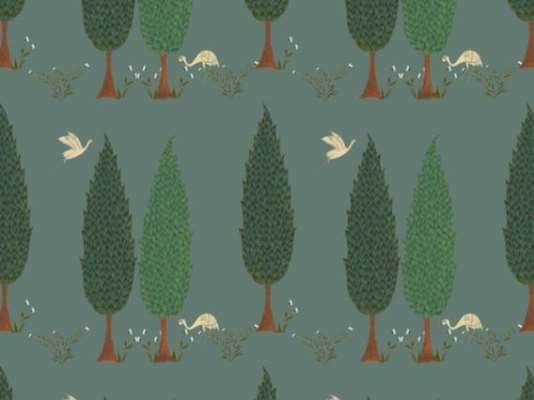 Tranquility Wallpaper Sample: Asparagus Green-TR1902AGS