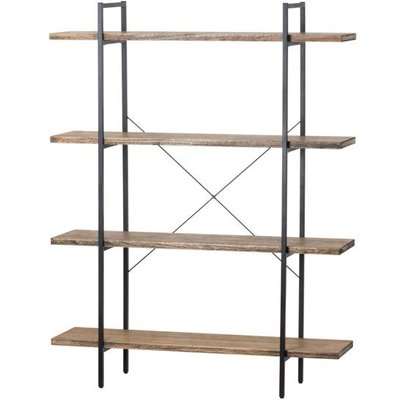 Hill Four Tier Shelf Cross Section Industrial Display Unit