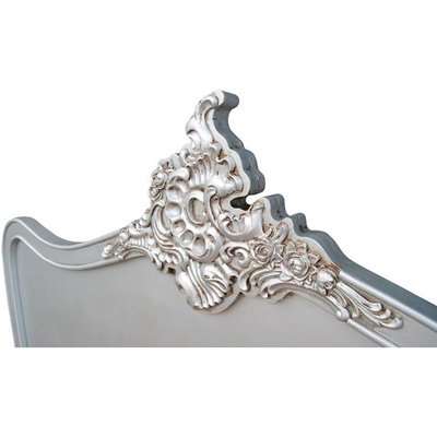 Maison Reproductions French Headboard / Silver / King