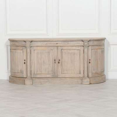 Maison Reproductions Rustic Wooden Large Buffet Sideboard