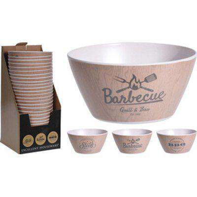 BBQ Bamboo Fibre Bowl - Serving Bowl