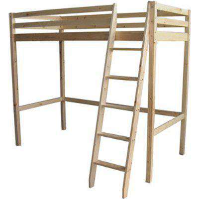 Pine Wood Triangle Toddler Bed  - Neutral