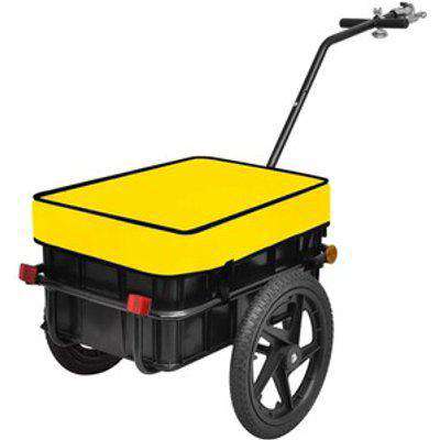 Cargo Trailer Bicycle Storage Cart - Yellow
