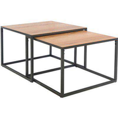 Boston Nest Of 2 Square Coffee Tables