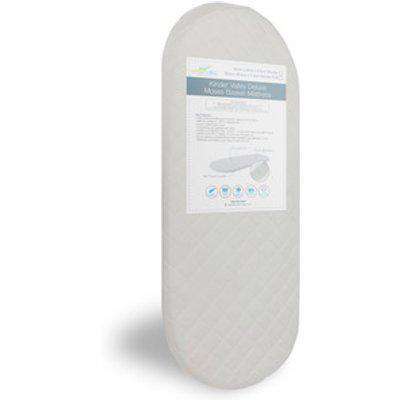 Deluxe Pod Moses Basket Mattress (Half Quilted 72cm x 26.5cm)