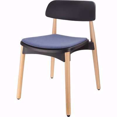 Dripex Modern Designed Dining Chair - Dark Blue