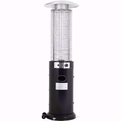 1.8m Electric Outdoor Infrared Patio Heater - Black
