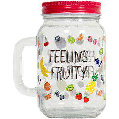 Feeling Fruity 440ml Round Glass Jar