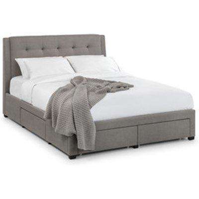 Fullerton Bed With 4 Drawers - Grey / King