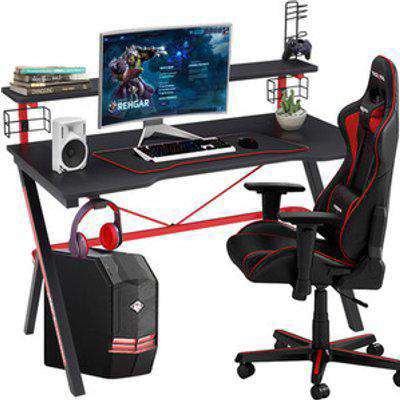 Gaming Desk Computer Bable - Black