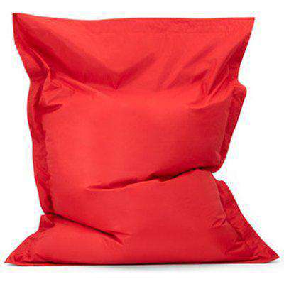 Giant Indoor and Outdoor Floor Cushion Bean Bag - Red