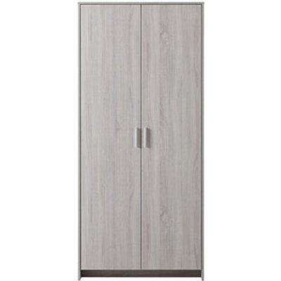 Hartley 3 Door Wardrobe - Light Grey