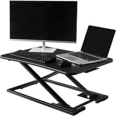 Height Adjustable Desk Sit Stand Desk - Black