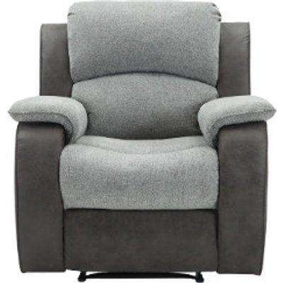 New Charleston Recliner Chair - Grey