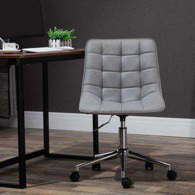 Office Chair Desk Chair with Adjustable Height - Grey