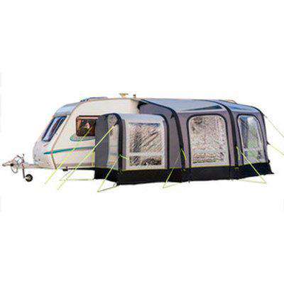 Olpro View Caravan Awning 300 With Porch - Black/Grey