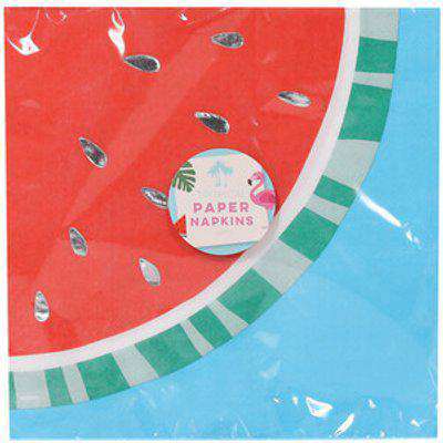 Pack of 16 Summer Tropical Napkins