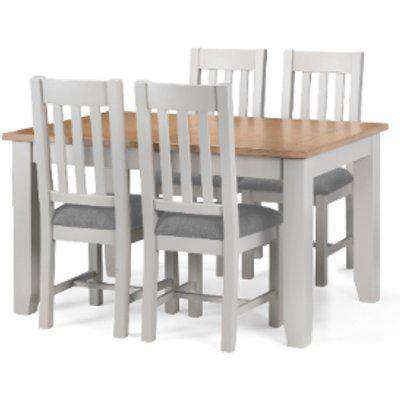Richmond Extending Dining Table and 4 Chair Set