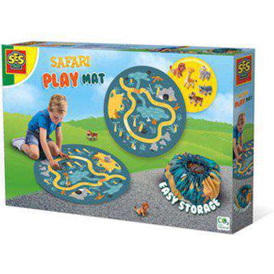 SES CREATIVE Children's Unisex Safari Play Mat and Storage Bag 2-in-1