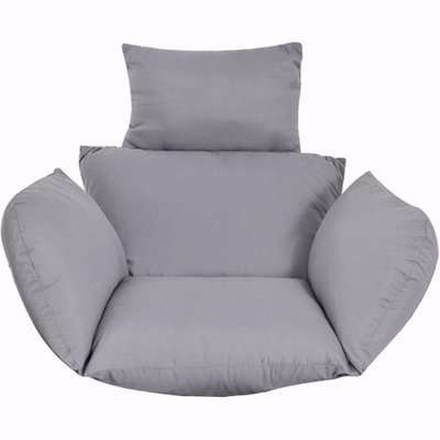 Single Egg Chair Cushion Replacement - Grey
