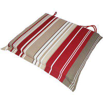 Striped Valance Cushion - Seat Pad