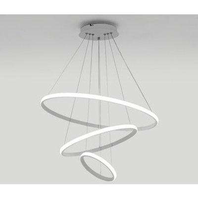 Tiered LED Pendant Light - Cool White