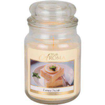 True Aroma Luxury Scented Candle - Large / Lemon Drizzle