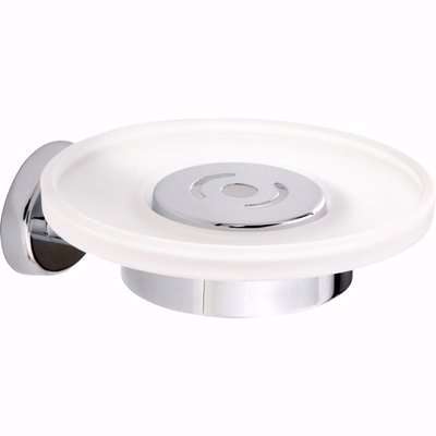 Wall Mounted Eternity Soap Dish - Chrome