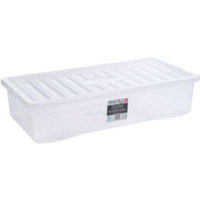 Wham Plastic Storage Box - Clear / 42l