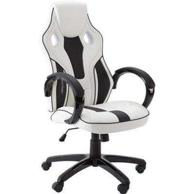 X Rocker Maverick Office Gaming Chair - White/Black