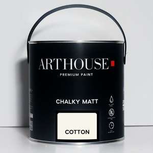 Chalky Matt Paint 2.5l Cotton Arthouse 1218
